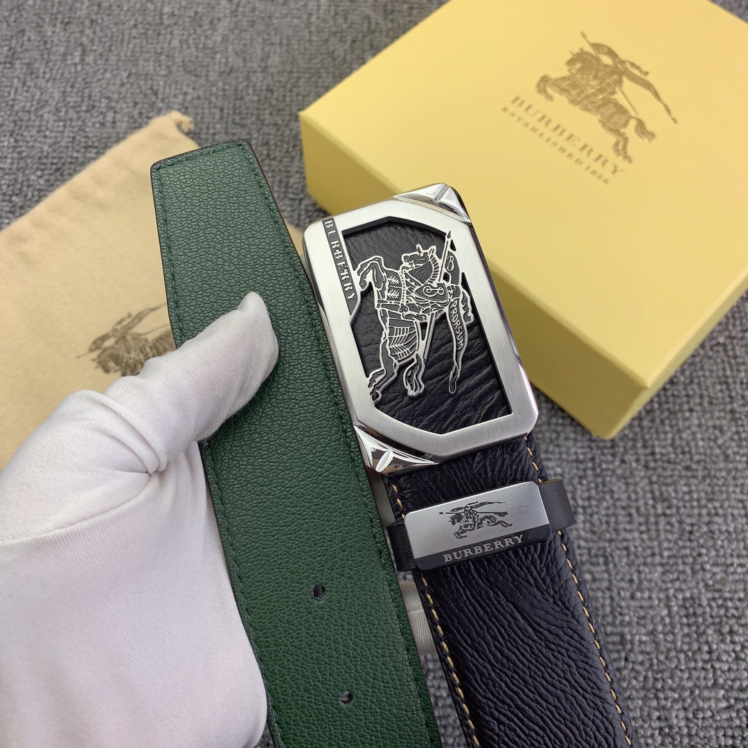 品名巴宝莉原单材质原单牛皮腰带百分百