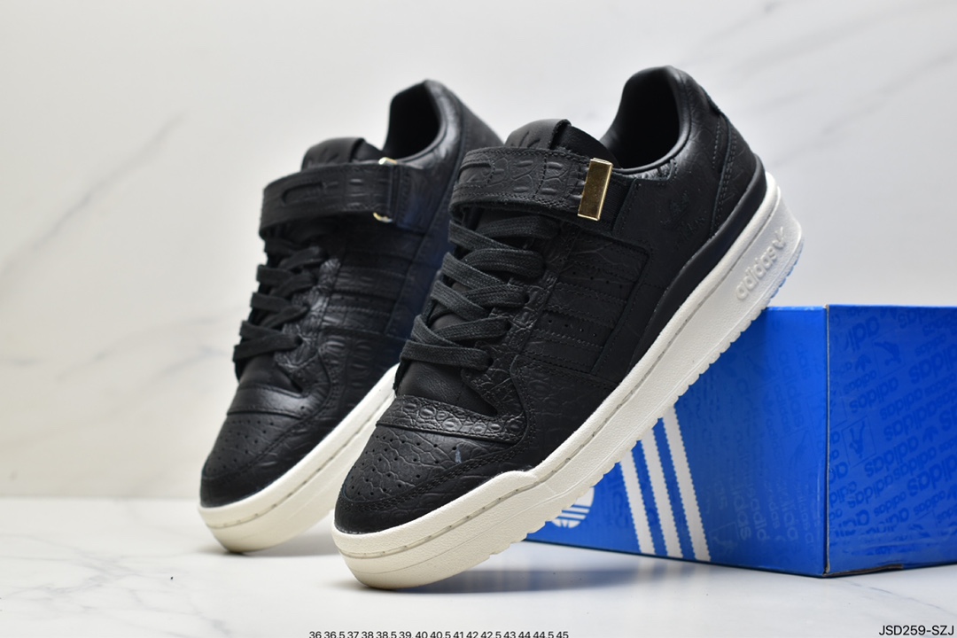 84 Velcro Adidas originals Forum 84 low low top versatile trendy casual sports shoes HP5551