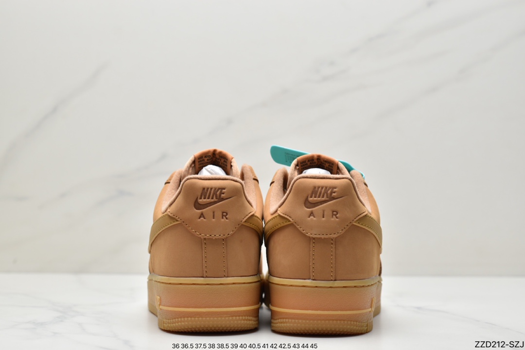 250 2019 全新空军新小麦Air Force 1 Low 07 LV8”Wheat / Flax”空军一号CJ9179-200