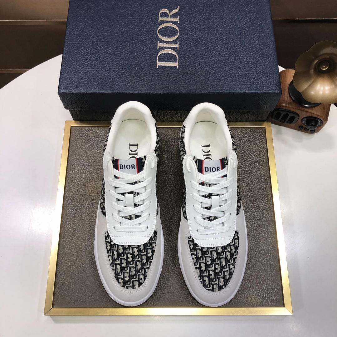 J0 Dior 迪奥 官网全球首发 男鞋高端品牌 最新力作：意大利进口原版专用布面料+进口羊皮内里原版包头橡胶大底 柔软舒适，让行走更加便捷舒适