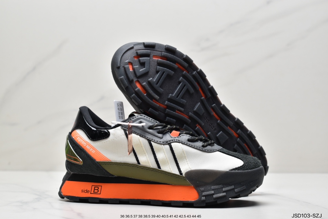 Exclusive adidas neo Futro Mixr retro FM bumper shoes