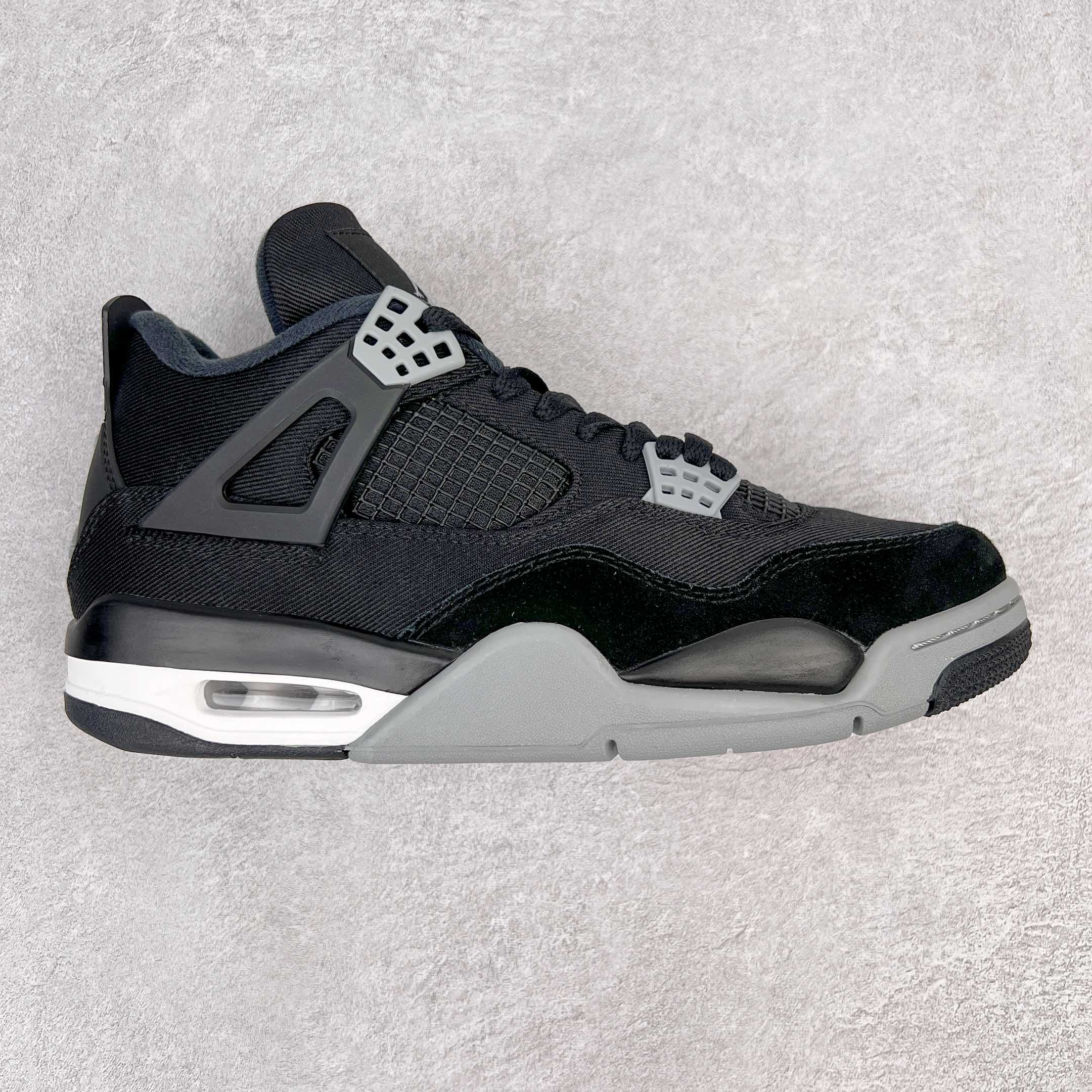 Air Jordan 4 “Black Canvas” DH7138-006
