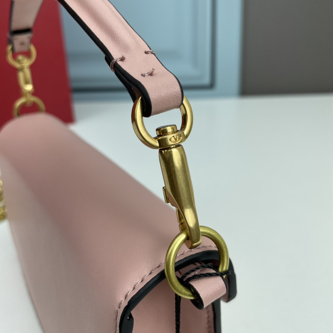 小号VALENTINO MINI LOCÒ仿水晶装饰手袋-VLogo Signature施华洛世奇®仿水