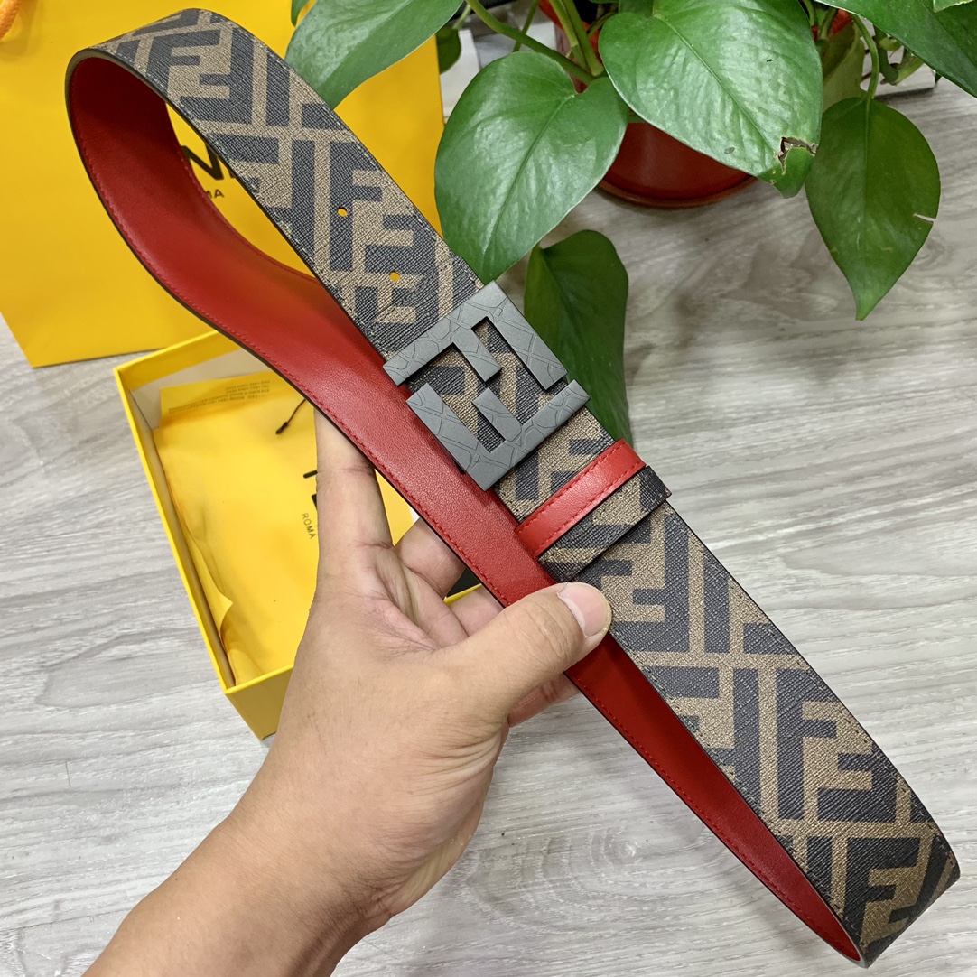 FENDI芬迪专柜同款宽4.0CM双