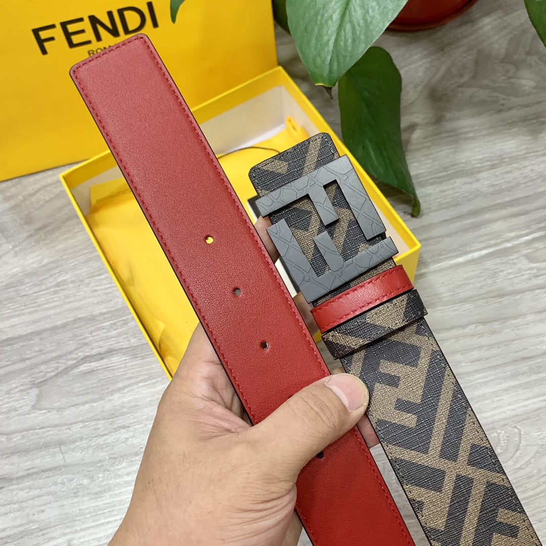 FENDI芬迪专柜同款宽4.0CM双