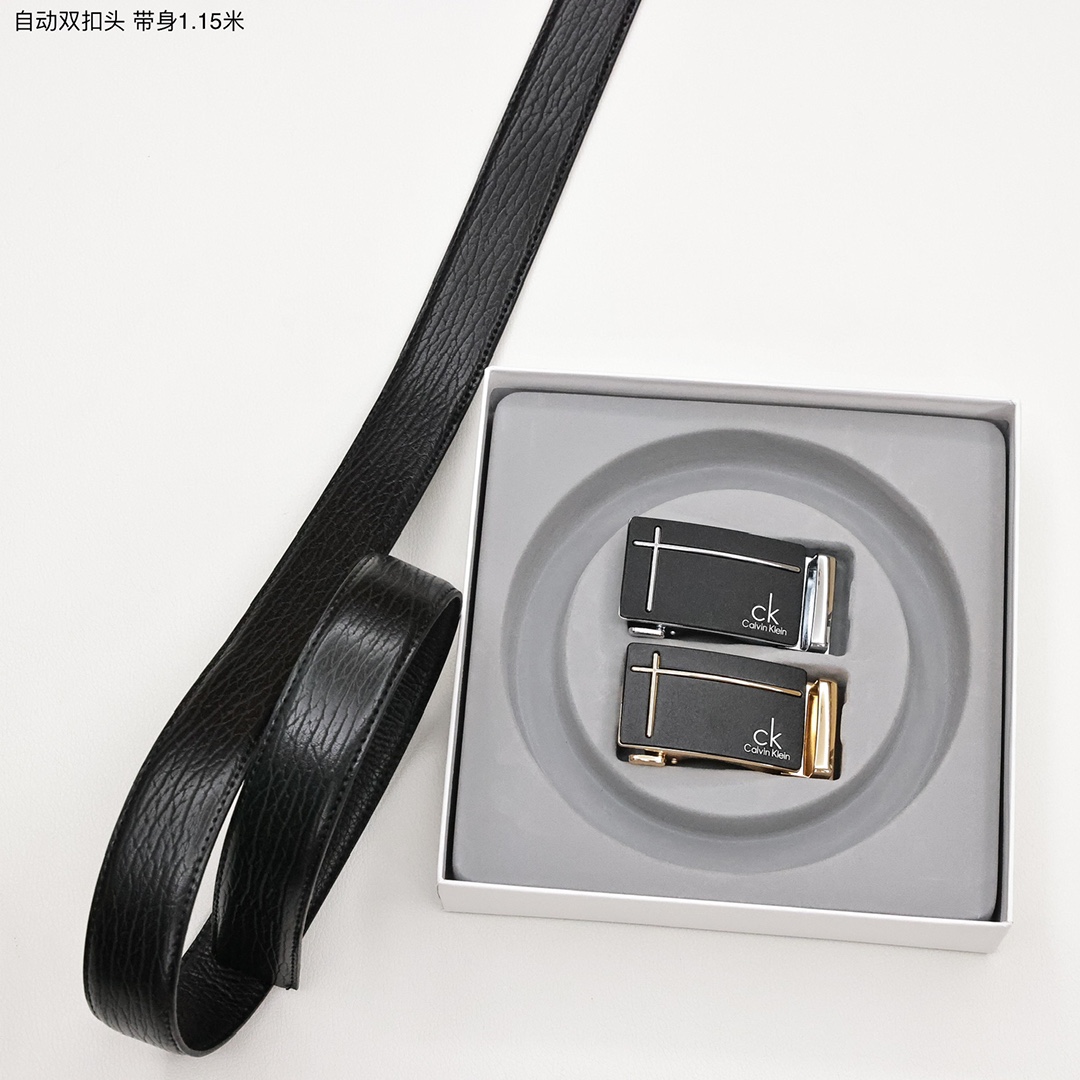 G0  CK自动双扣腰带   皮带