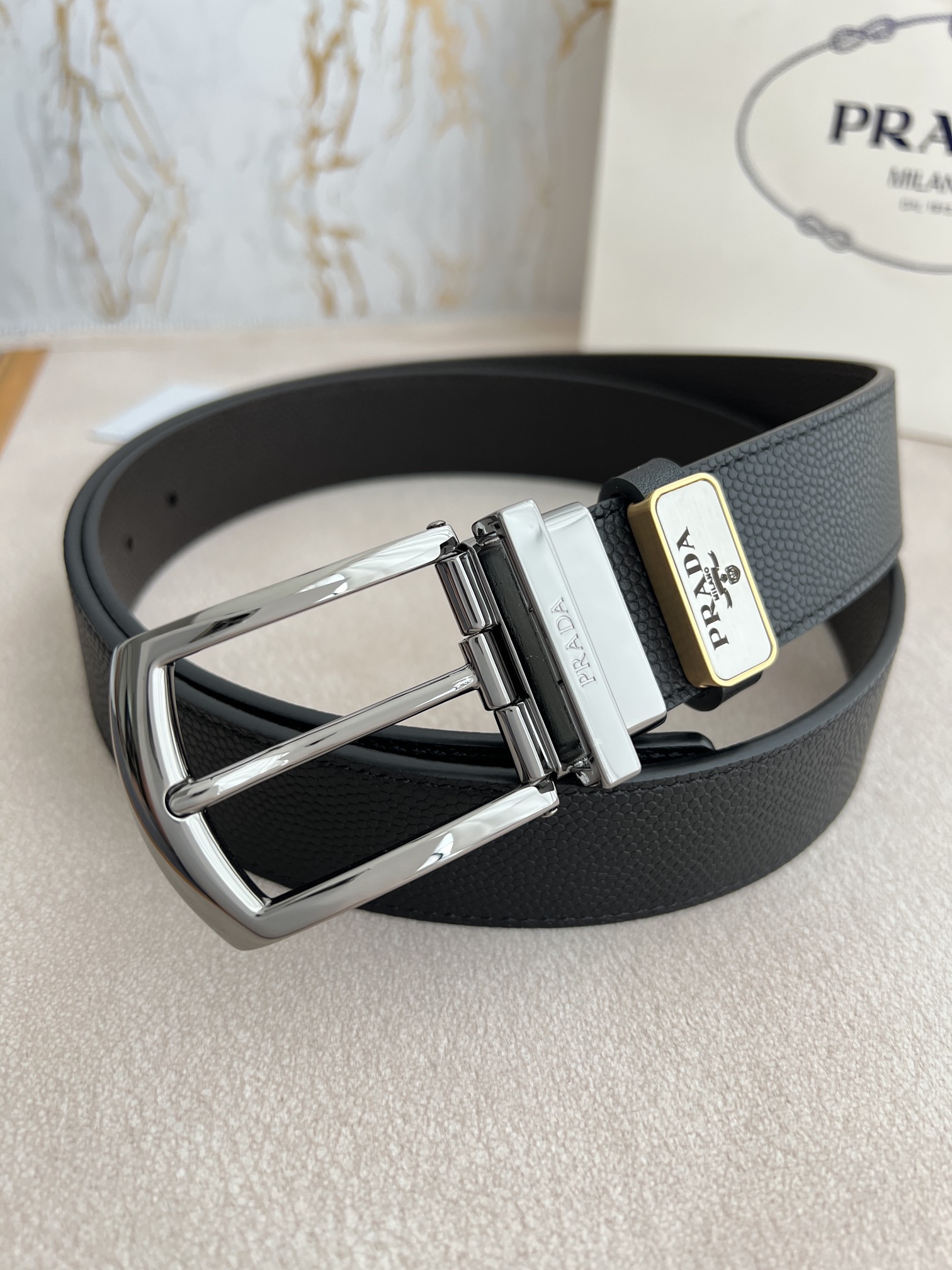 品名普拉达.PRADA️腰带皮带原单
