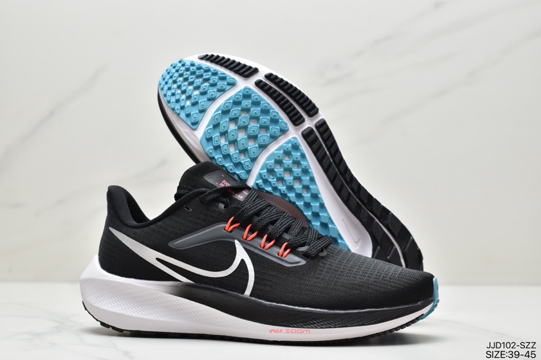 130 耐克Nike Zoom Pegasus 39”Sail/Cube Pink” 登月 39代超级飞马慢跑鞋DM0173-501