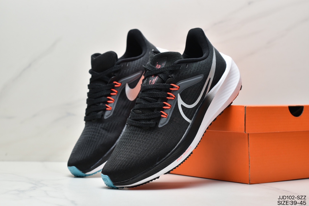130 耐克Nike Zoom Pegasus 39”Sail/Cube Pink” 登月 39代超级飞马慢跑鞋DM0173-501