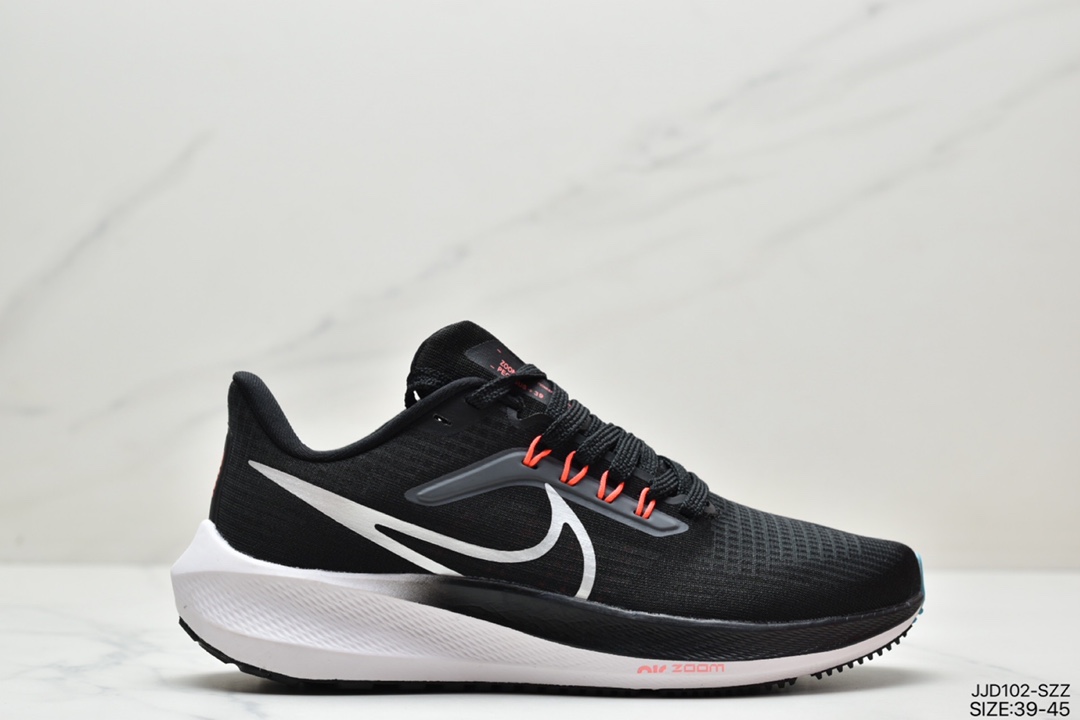 130 耐克Nike Zoom Pegasus 39”Sail/Cube Pink” 登月 39代超级飞马慢跑鞋DM0173-501