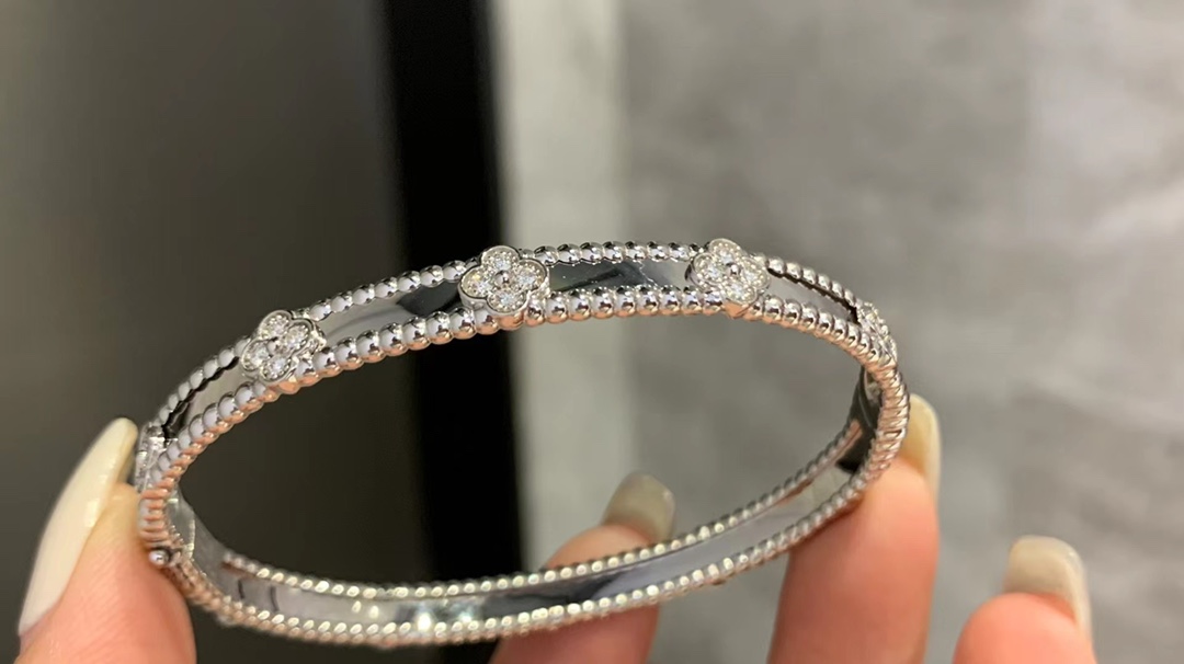 Van Cleef & Arpels Vca窄版万花筒手镯，无敌