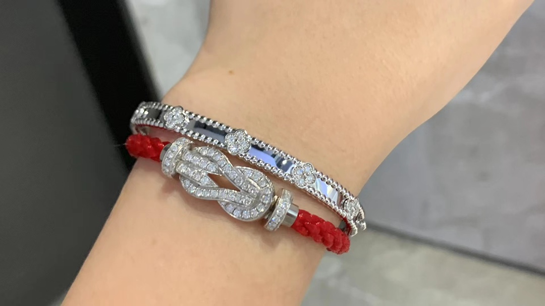 Van Cleef & Arpels Vca窄版万花筒手镯，无敌