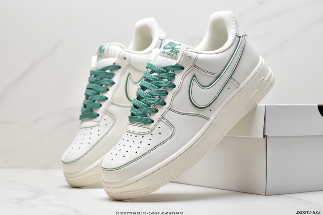 200 耐克Nike Air Force1 空军一号 白蓝低帮休闲板鞋 GU6936-599