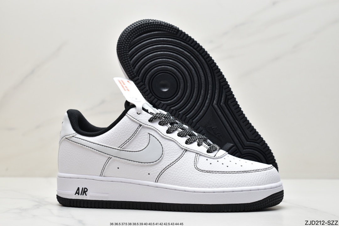 240 耐克Nike Air Force1 空军一号 白蓝低帮休闲板鞋 GU6936-599