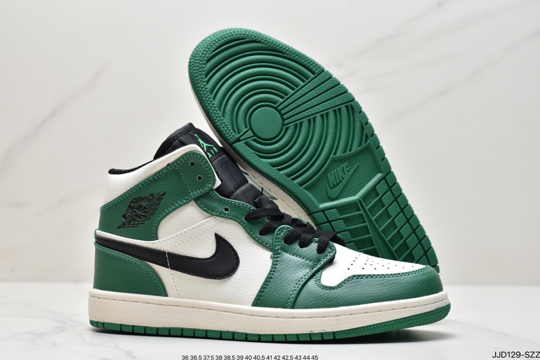 130 耐克Air Jordan 1 Mid AJ1乔1中帮文化篮球鞋男女鞋7孔 554724