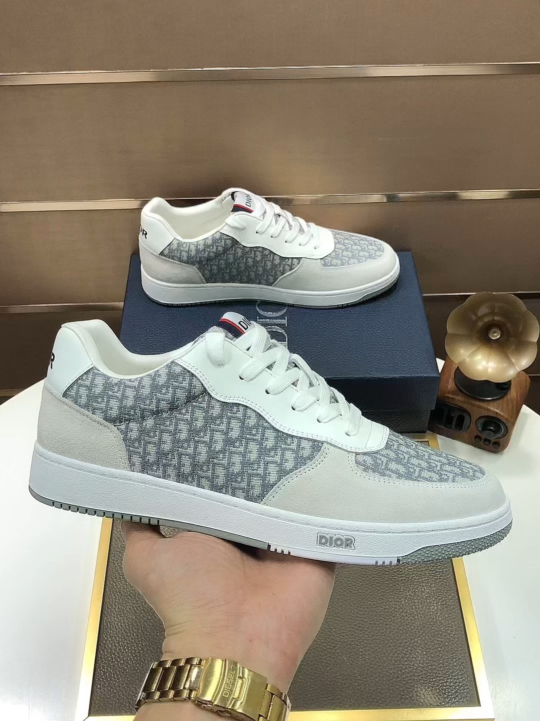 J0 Dior 迪奥 官网全球首发 男鞋高端品牌 最新力作：意大利进口原版专用布面料+进口羊皮内里原版包头橡胶大底 柔软舒适，让行走更加便捷舒适