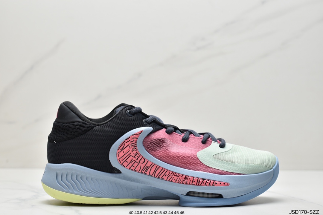 200 耐克Nike Zoom Freak EP 字母4代 首发尝鲜版本 DJ6149-100