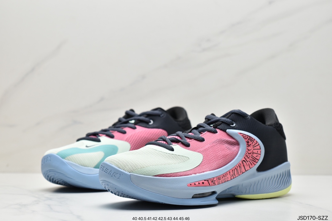 200 耐克Nike Zoom Freak EP 字母4代 首发尝鲜版本 DJ6149-100