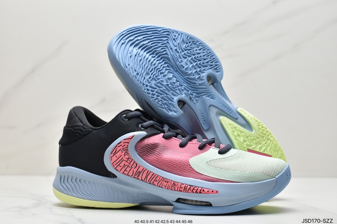 200 耐克Nike Zoom Freak EP 字母4代 首发尝鲜版本 DJ6149-100
