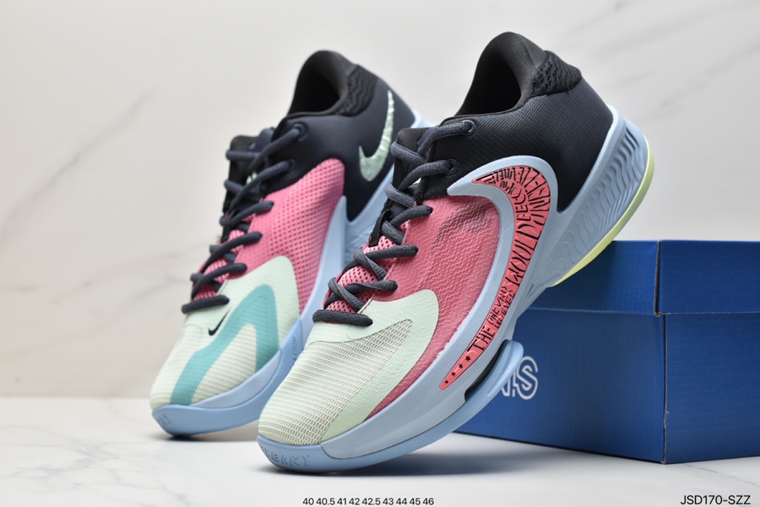 200 耐克Nike Zoom Freak EP 字母4代 首发尝鲜版本 DJ6149-100