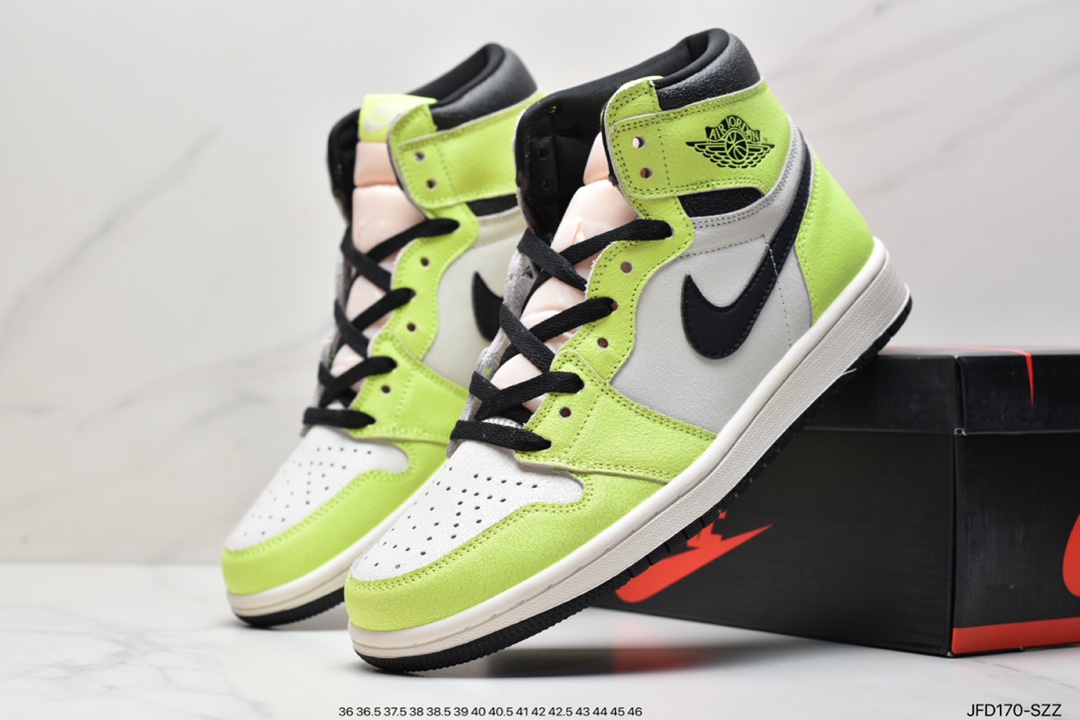 170 乔丹Air Jordan 1 Low AJ1 WH 乔1 高帮复古文化休闲运动篮球鞋