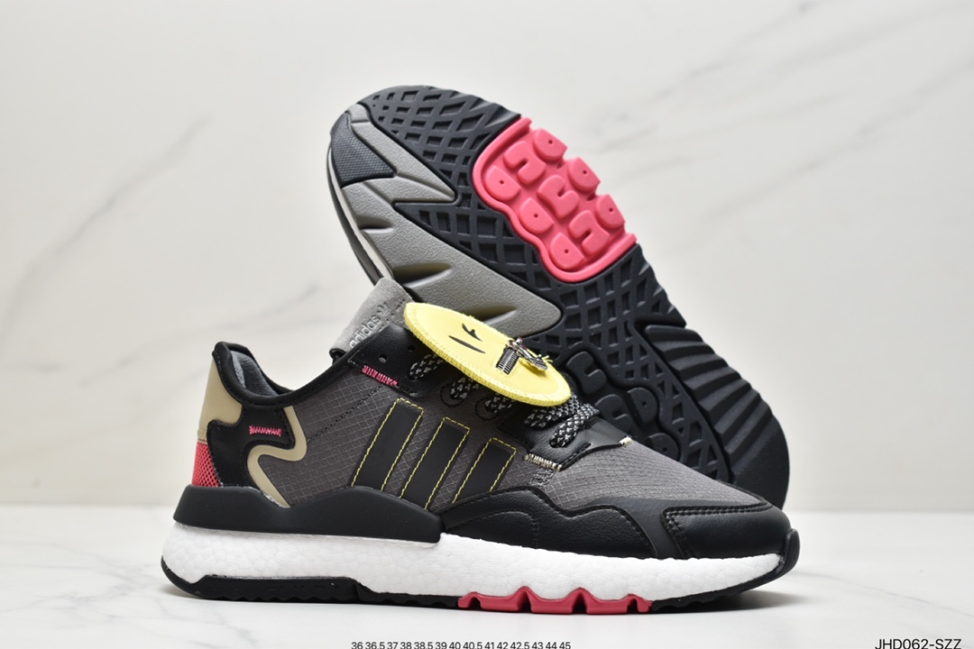 Adidas Nite Jogger Winterized Retro Casual Sports Running Shoes FW4394