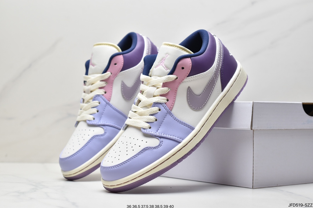 170 Air Jordan AJ1 Low 低帮系列 粉紫复活节彩蛋 DZ2768-651