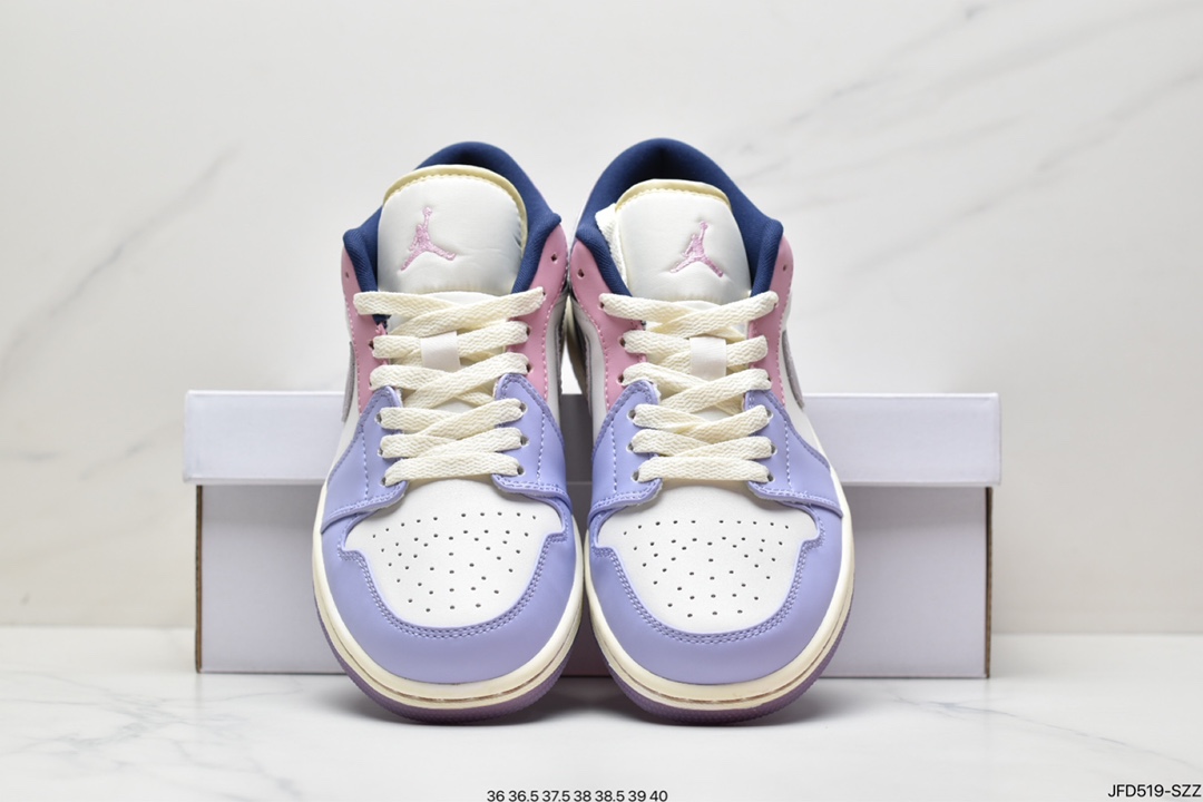 170 Air Jordan AJ1 Low 低帮系列 粉紫复活节彩蛋 DZ2768-651