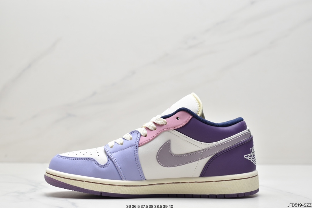 170 Air Jordan AJ1 Low 低帮系列 粉紫复活节彩蛋 DZ2768-651