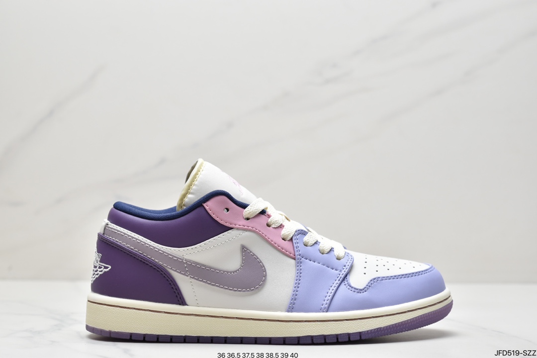 170 Air Jordan AJ1 Low 低帮系列 粉紫复活节彩蛋 DZ2768-651