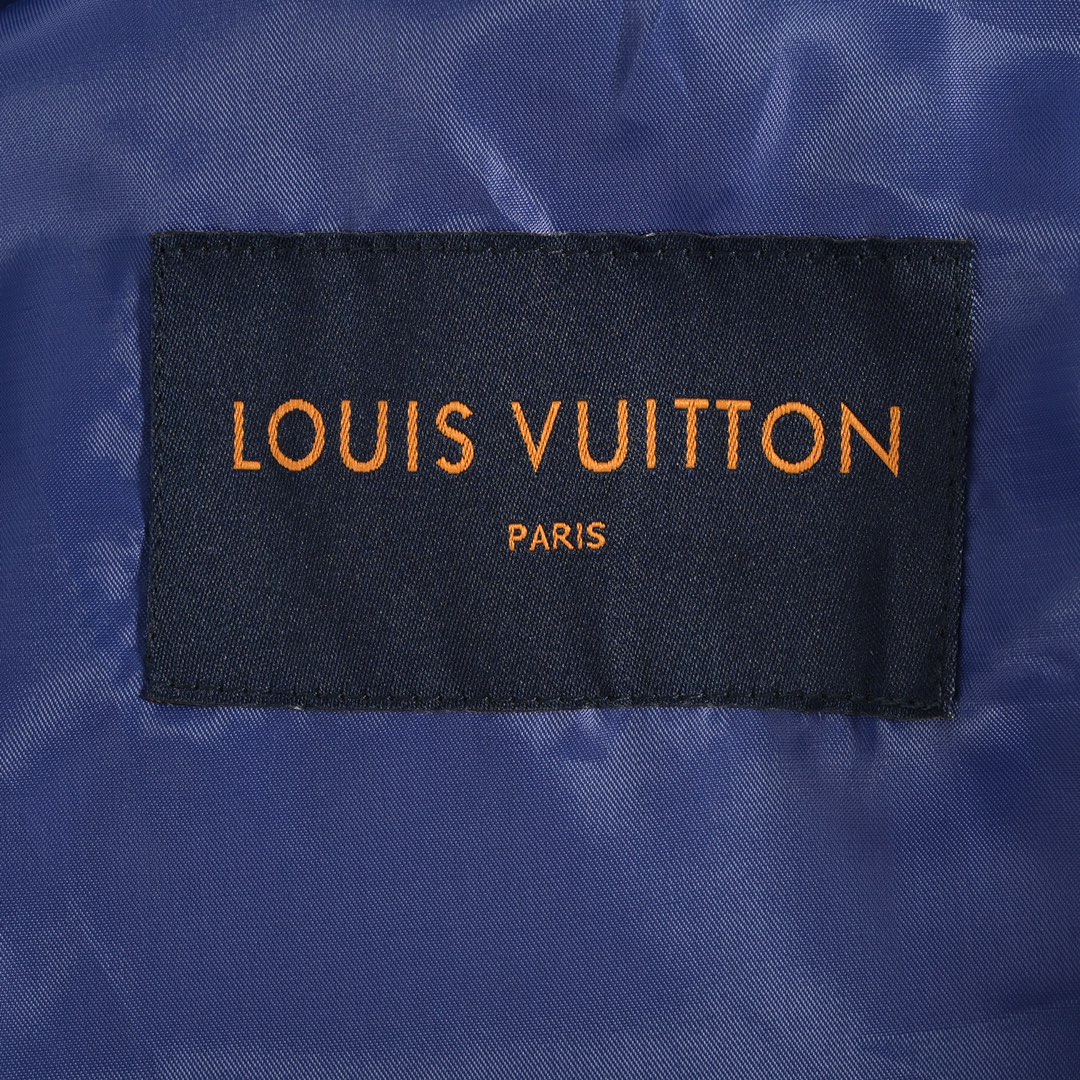 Louis Vuitton/路易威登 22Fw 毛巾绣字母青蛙棒球服外套