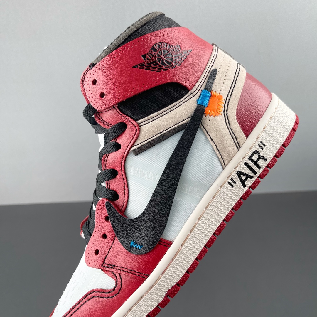 重磅福利🔻#Owf 版本💯Air Jordan 1 ow 芝加哥配色老牌外贸大厂 全部顶级品质 真真的福