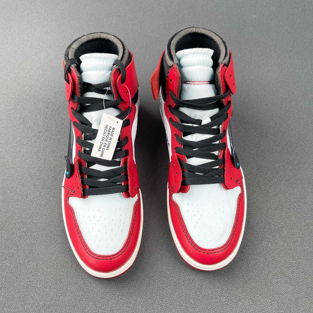 重磅福利🔻#Owf 版本💯Air Jordan 1 ow 芝加哥配色老牌外贸大厂 全部顶级品质 真真的福