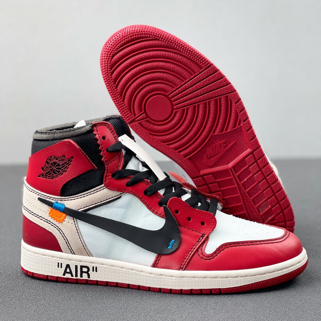 重磅福利🔻#Owf 版本💯Air Jordan 1 ow 芝加哥配色老牌外贸大厂 全部顶级品质 真真的福