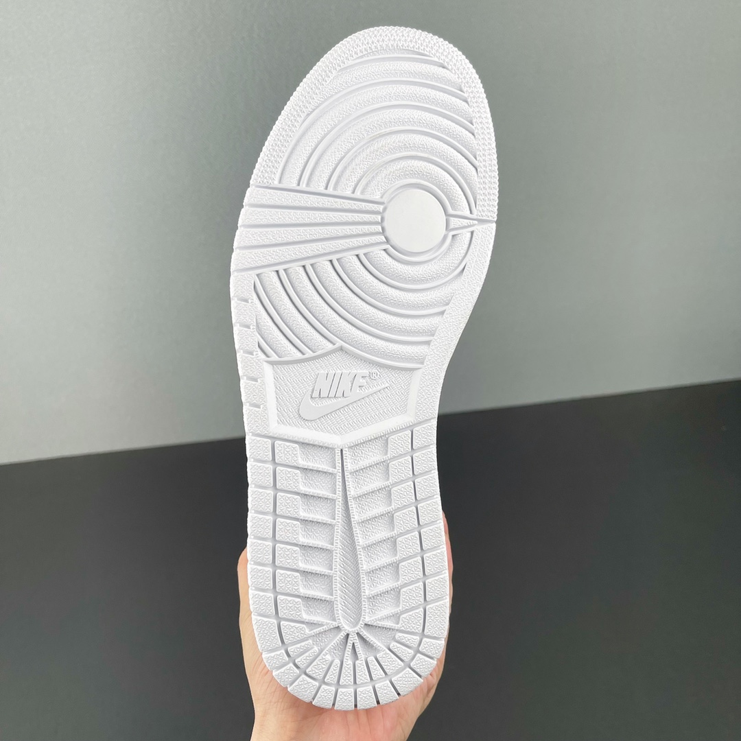 重磅福利🔻#Owf 版本💯Air Jordan 1 ow 纯白配色 实拍 老牌外贸大厂 全部顶级品质 真