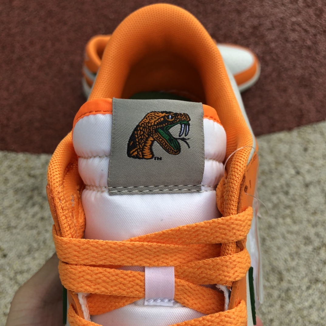 400  Nike Dunk Low 复古低帮滑板鞋 dr6188-800   Dunk白橙绿low 尺码：36-47.5