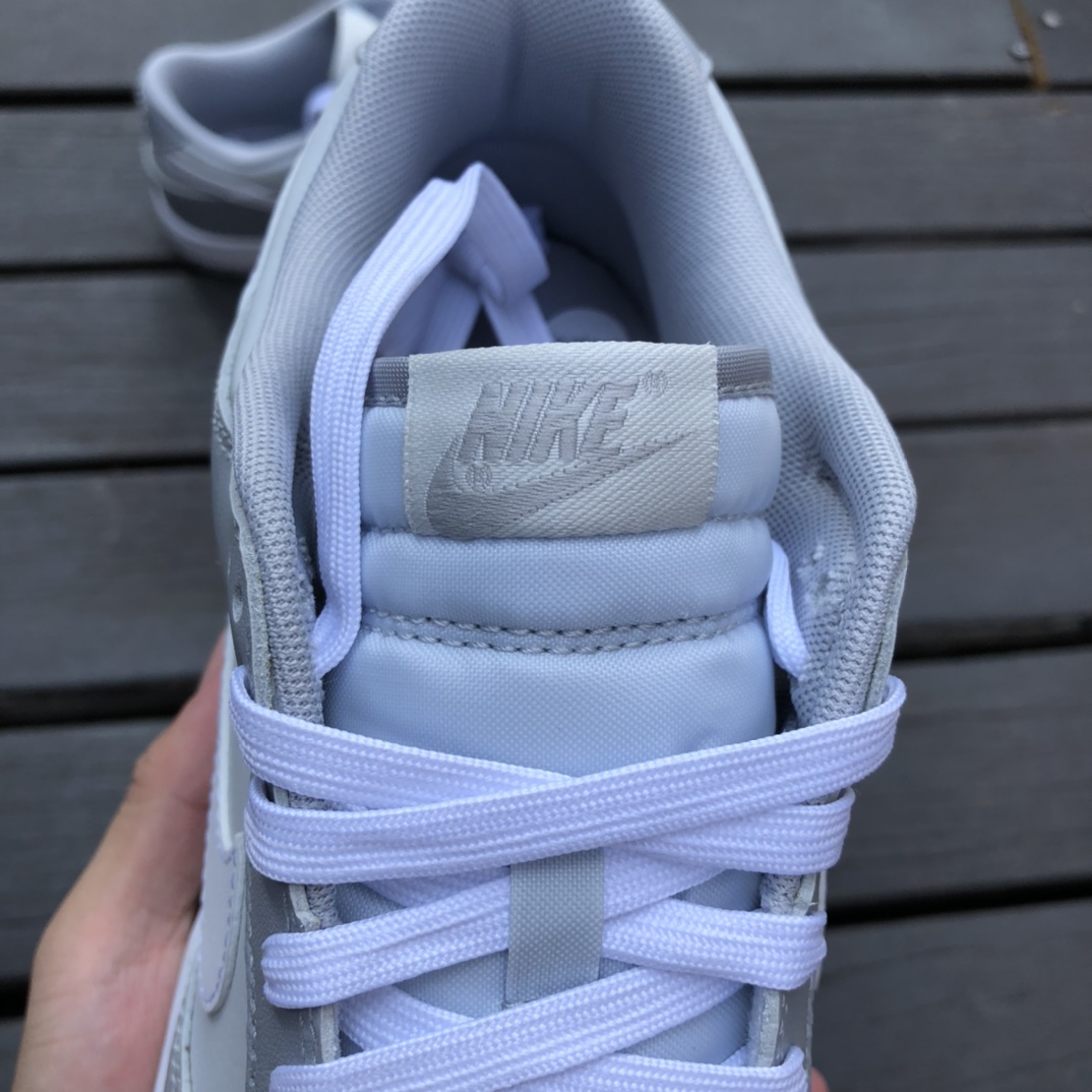 400  纯原版Nike Dunk Low 灰白低帮休闲轻便运动板鞋 DJ6188-001