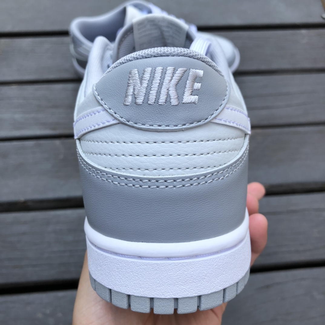 400  纯原版Nike Dunk Low 灰白低帮休闲轻便运动板鞋 DJ6188-001