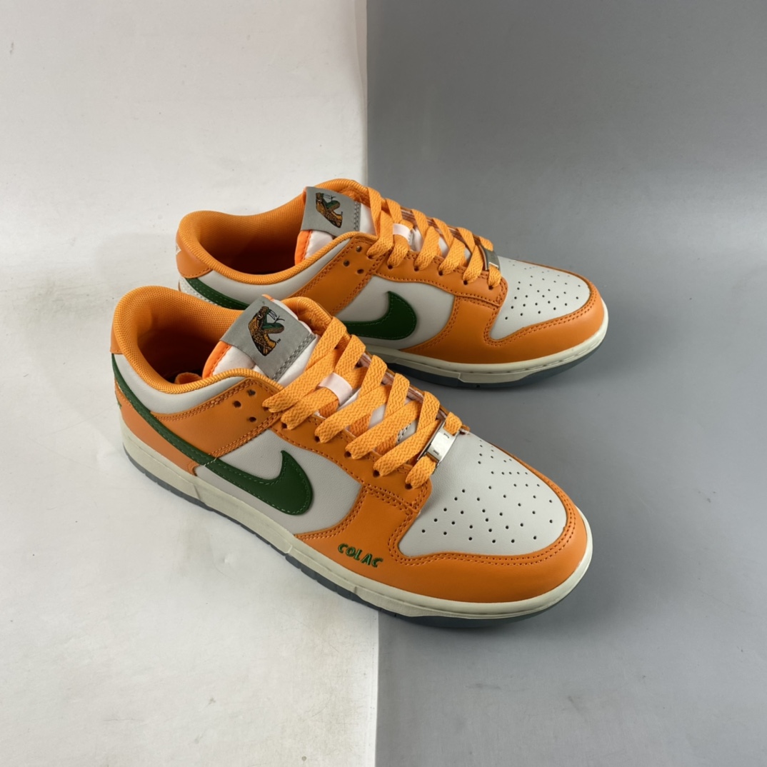 P340 Nike SB Dunk Low ”Famu” 联名款 侏罗纪恐龙 SB扣碎篮板时尚休闲板鞋 DR6188-800