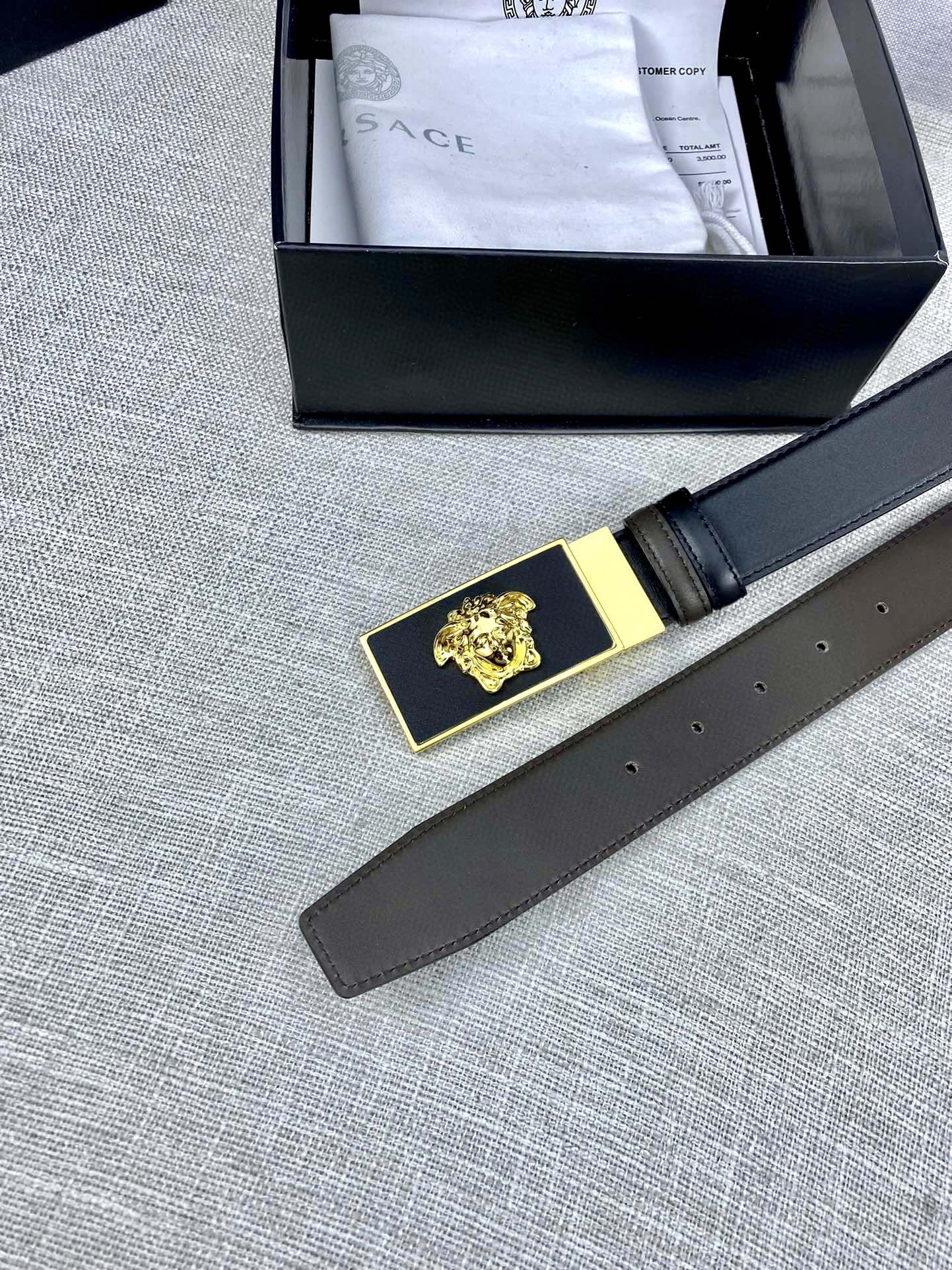 配全套包装礼盒宽度3.5cm范思哲此