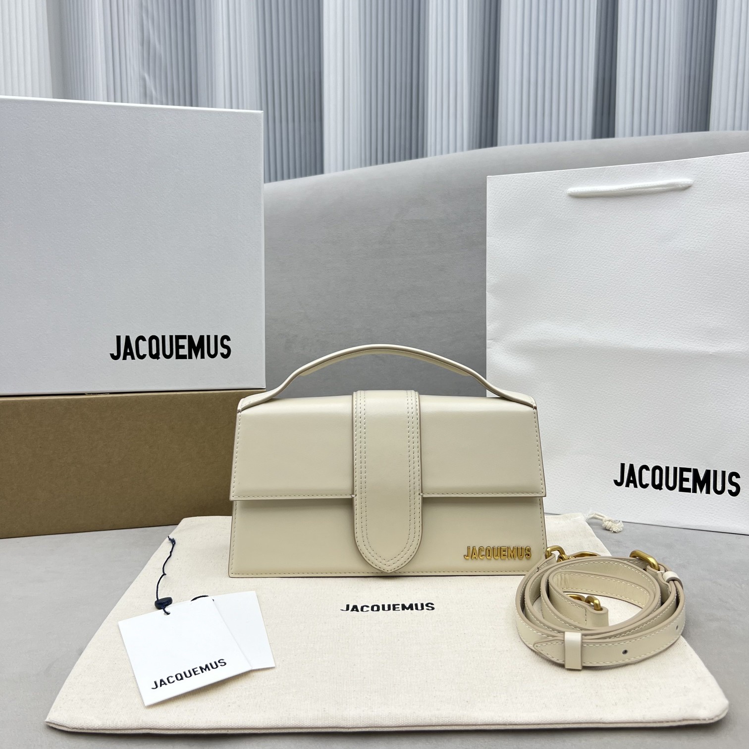 Jacquemus Crossbody & Shoulder Bags Beige Gold Chamois Fall/Winter Collection Mini