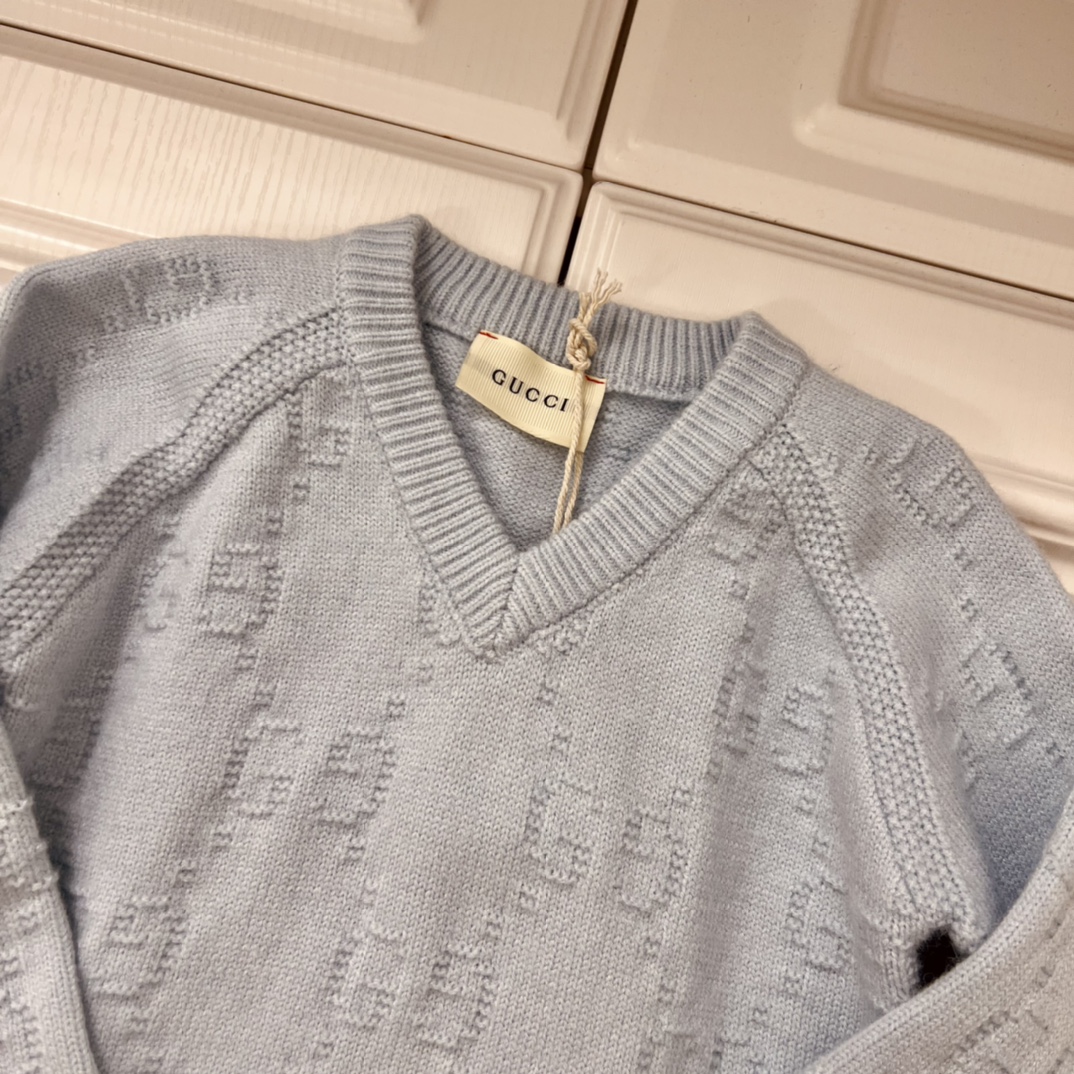 Clothing Sizes in G Family: 100-150 cm, Long-Sleeve Sweaters, V-Shirts, Shelled Fabric. - 图片 8