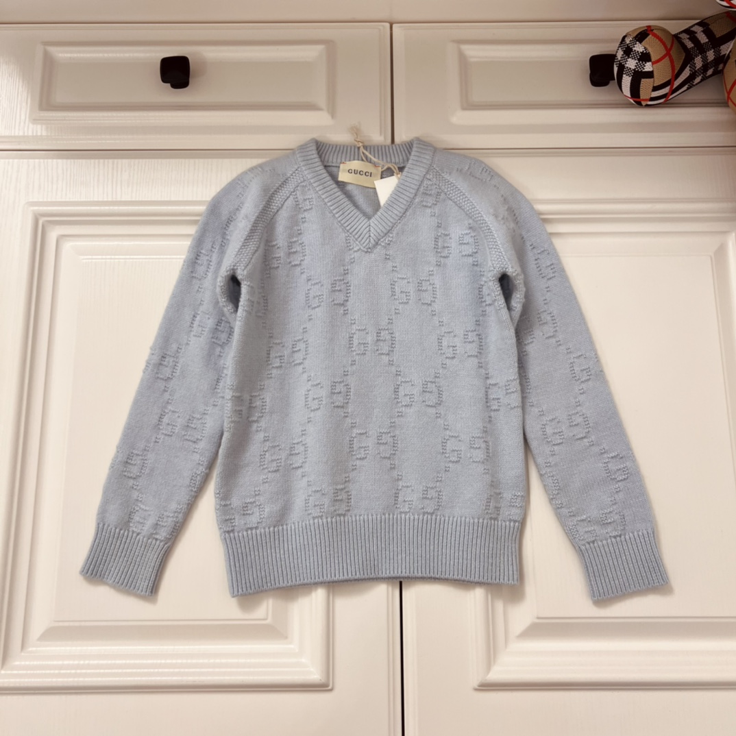 Clothing Sizes in G Family: 100-150 cm, Long-Sleeve Sweaters, V-Shirts, Shelled Fabric. - 图片 7
