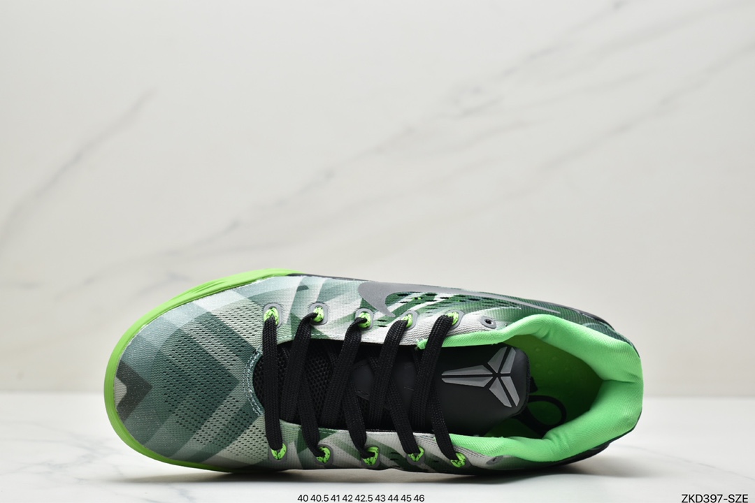 270 科比9代 灰绿紫色 630487-005 Nike Zoom Kobe IX 科比9专业实战运动篮球鞋