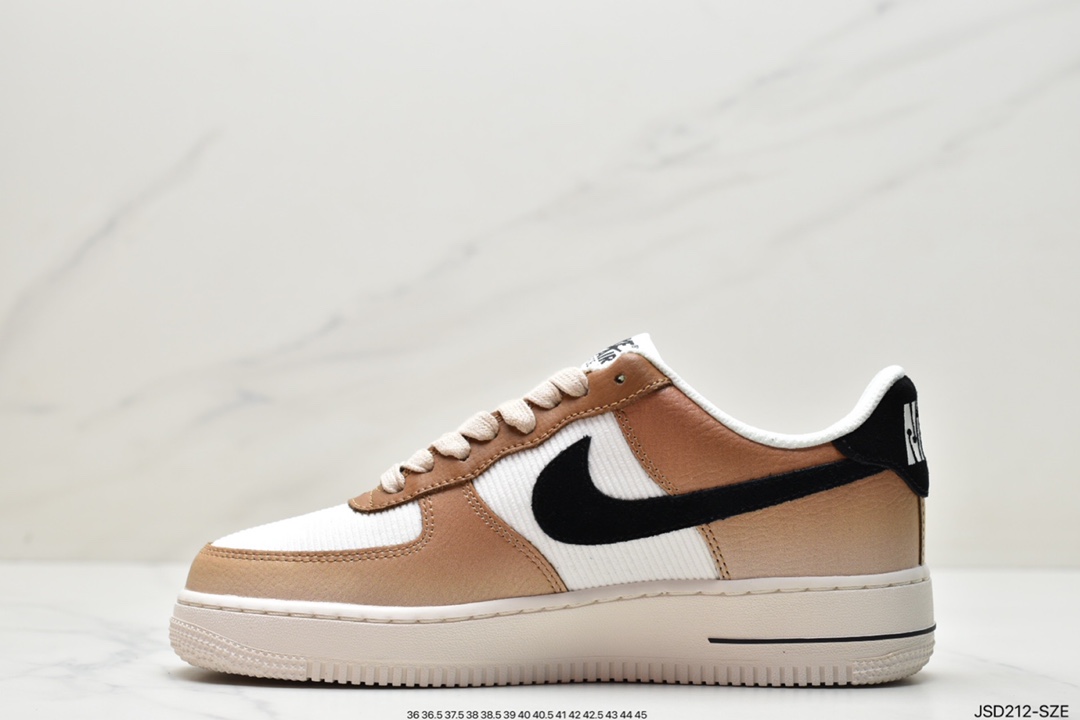 200 耐克Nike Air Force1 空军一号 白蓝低帮休闲板鞋DO6682-200