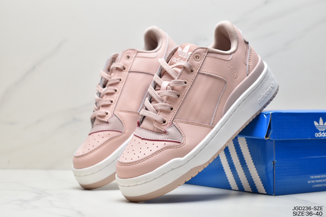 Adidas clover Originals Forum 84 Low Rome series low-top retro lace-up all-match casual sports shoes