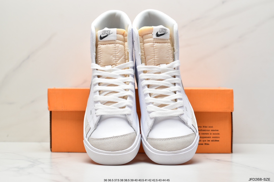 170 Nike Blazer MID 77 Vntg开拓者涂鸦高帮板鞋CW7580-101