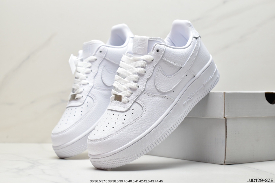 130 耐克Nike Air Force 1 Low 空军一号低帮荔枝纹百搭休闲运动板鞋DA3825-100
