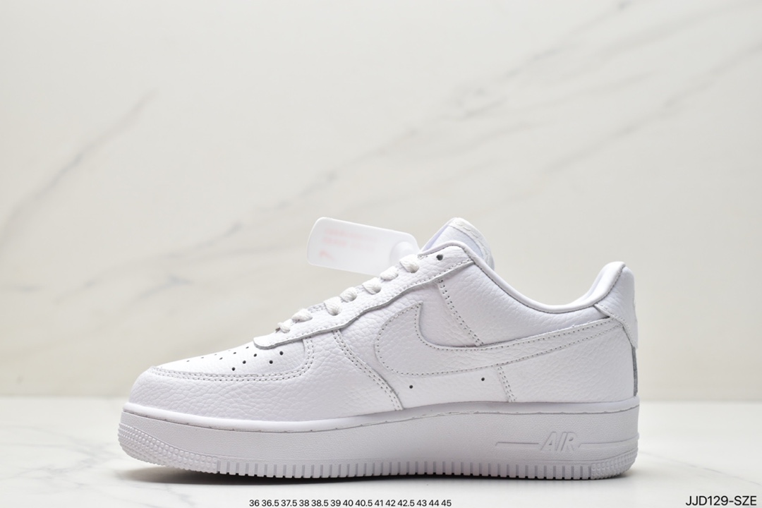 130 耐克Nike Air Force 1 Low 空军一号低帮荔枝纹百搭休闲运动板鞋DA3825-100