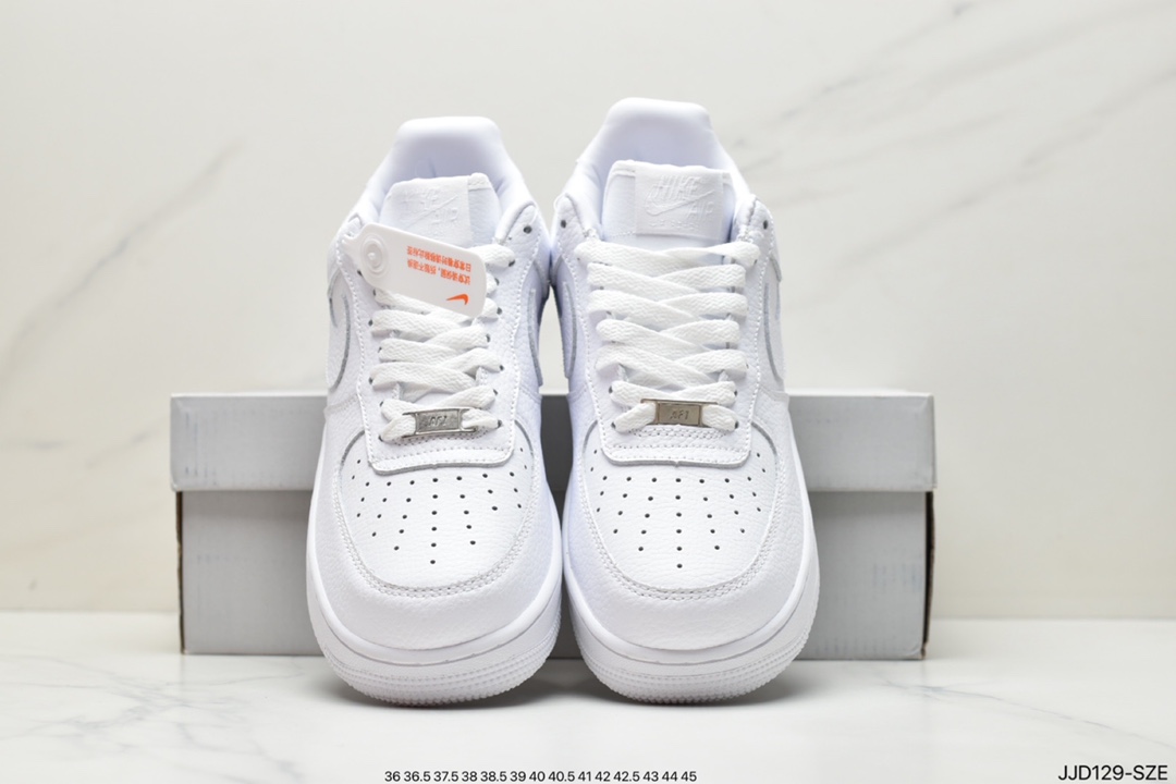130 耐克Nike Air Force 1 Low 空军一号低帮荔枝纹百搭休闲运动板鞋DA3825-100